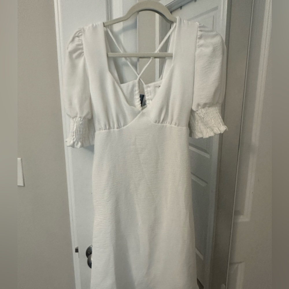 Hello Molly White Dress - Like New